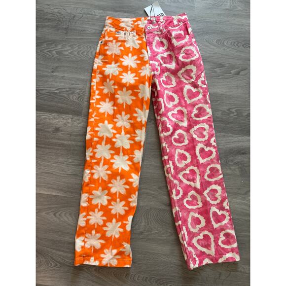 NWT Ragged Jeans size 28 bright colored jeans - Picture 2 of 5